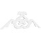 Ekena Millwork Pitch Benson Architectural Grade PVC Gable Pediment, 72"W x 24"H x 1"P (8/12) GPP072X024X100BEN - alternate 1